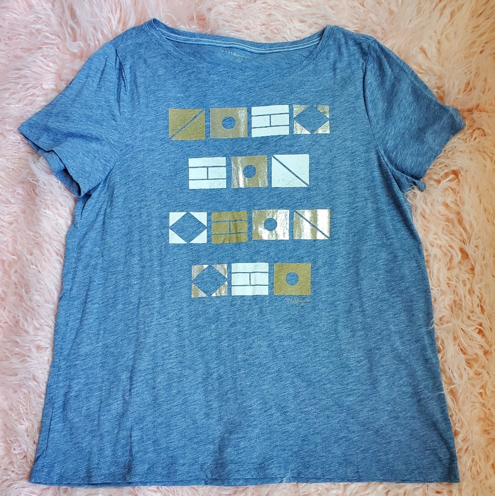 Tommy Hilfiger Women's Metallic Tee